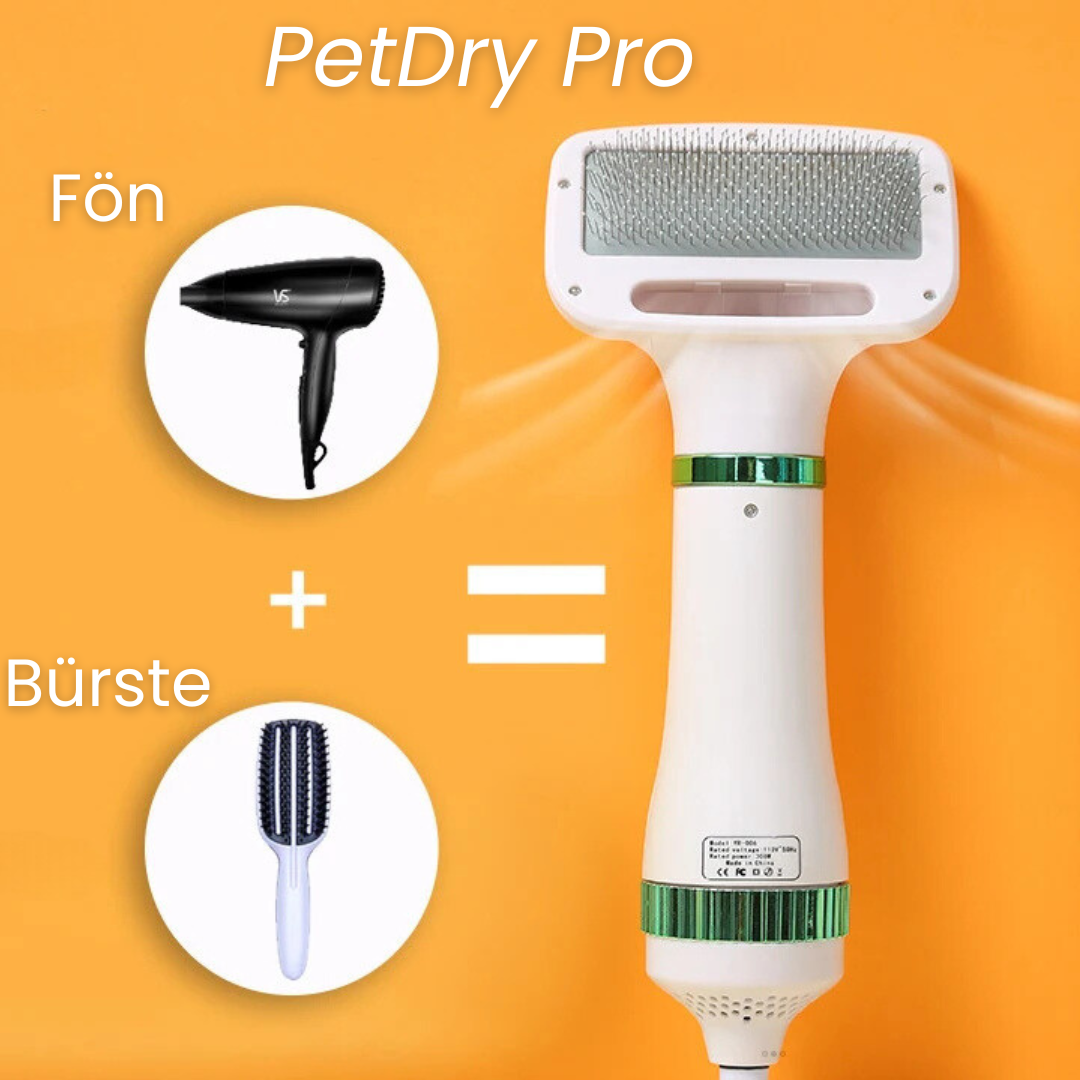 PetDry Pro - Bürste und Fön in 1