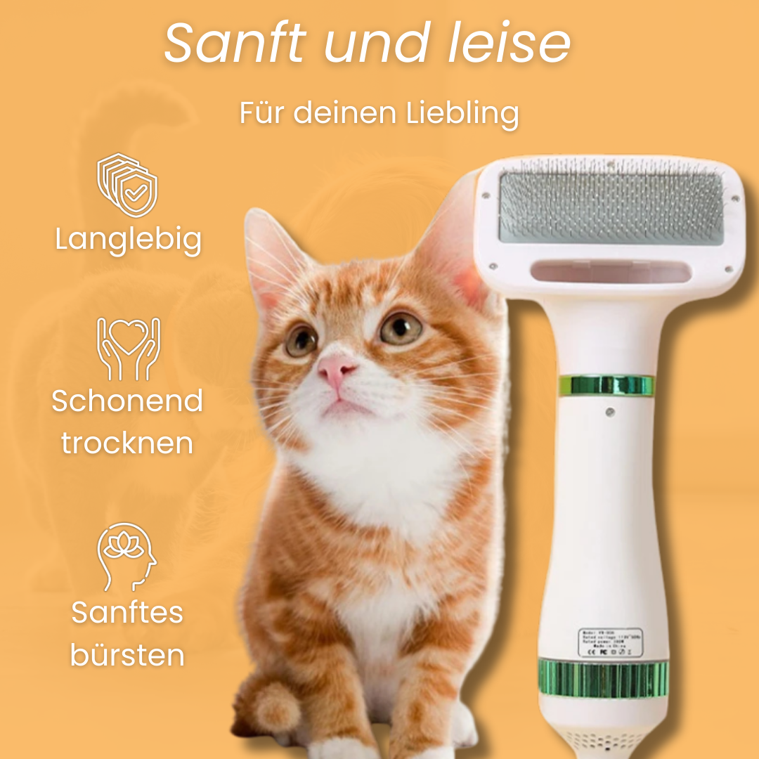 PetDry Pro - Bürste und Fön in 1