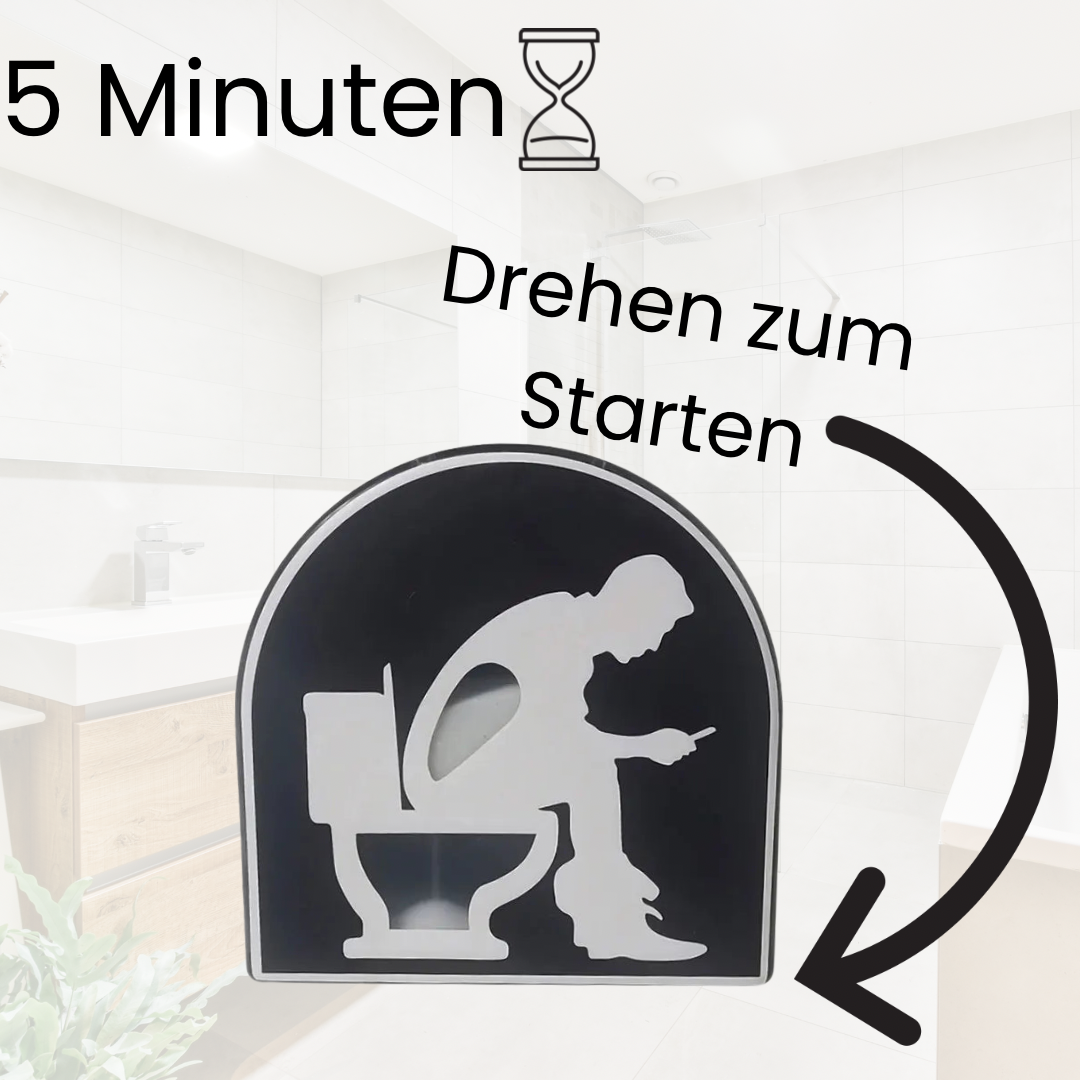 ToiletTimer - Lustig, praktisch, effizient!